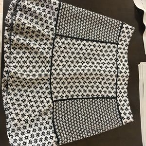 Loft flared mini skirt